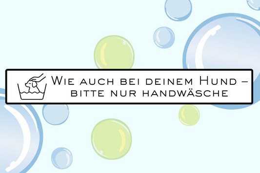 Pflegehinweise für's Ride-A-Woof
