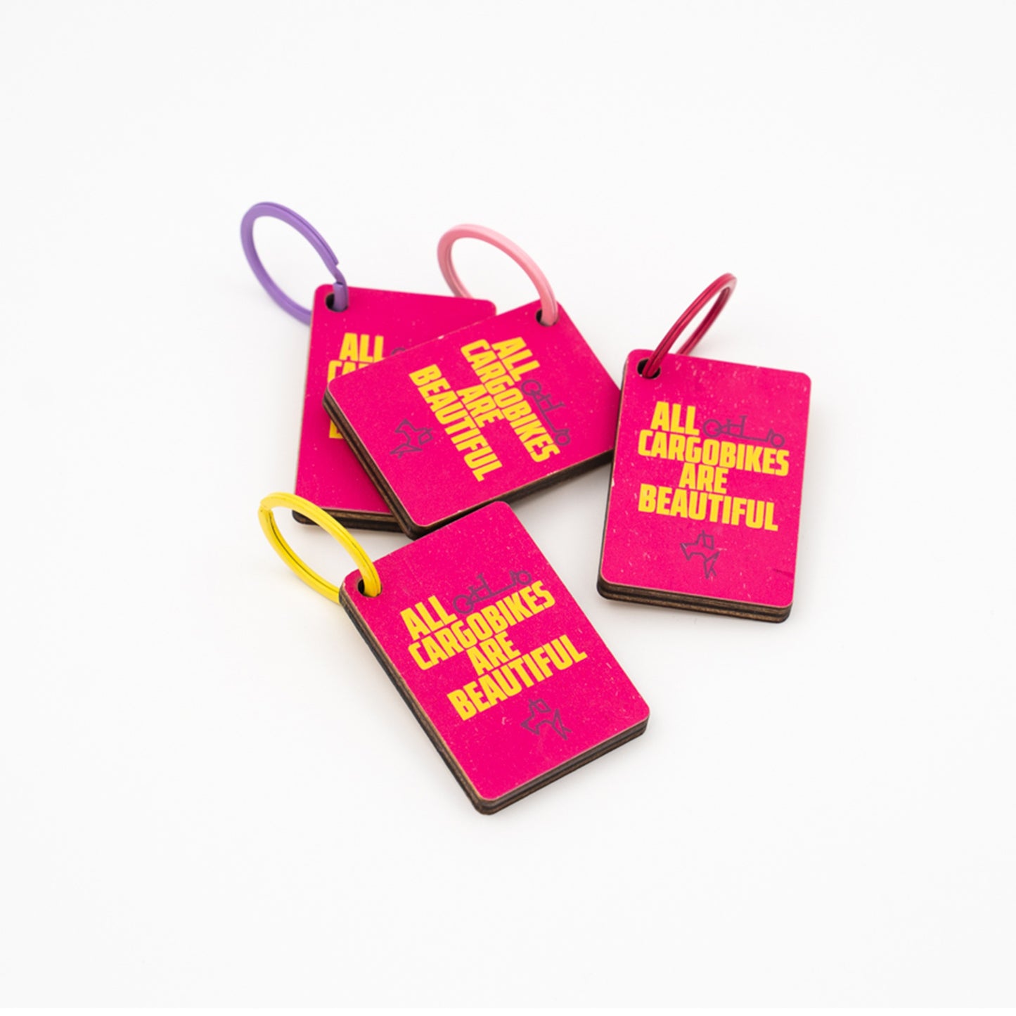 Beautiful Cargobike KeyTag