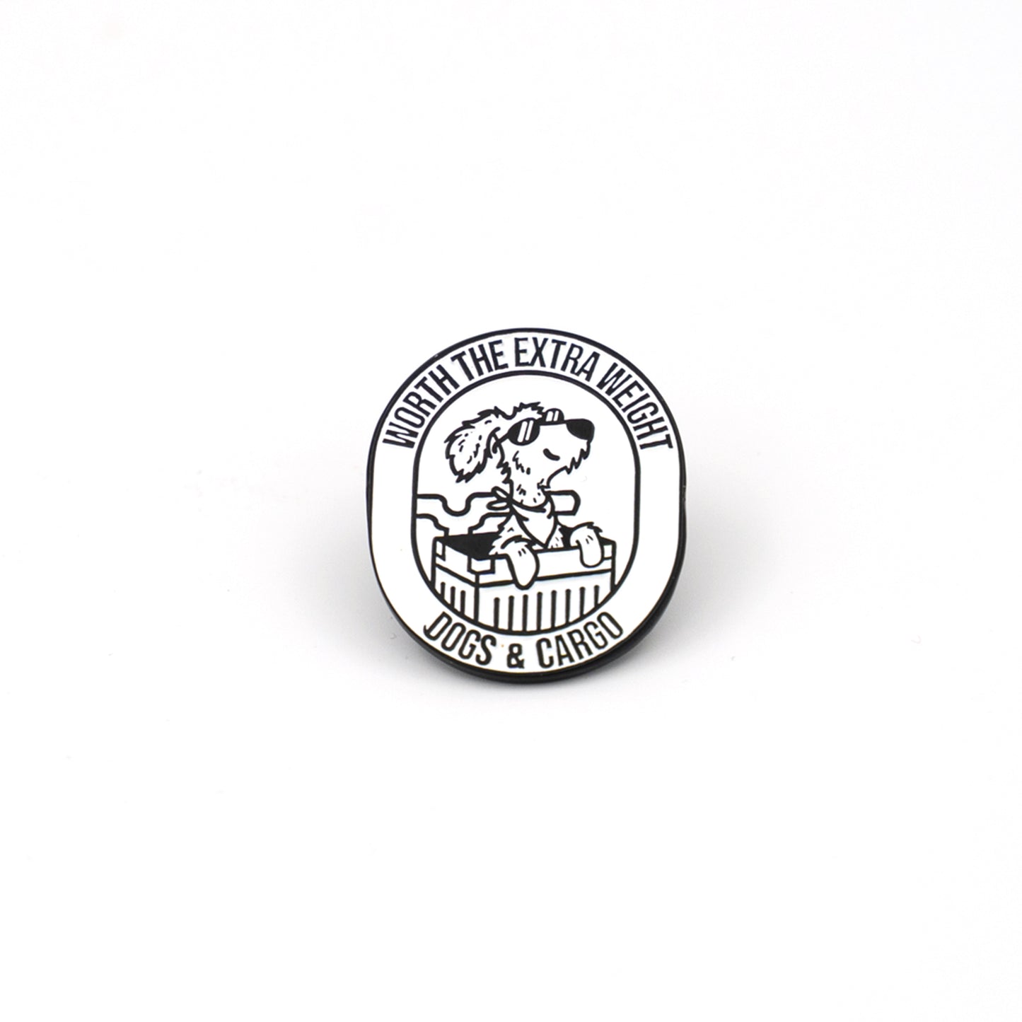Enamel-Pin "worth the extra weight"